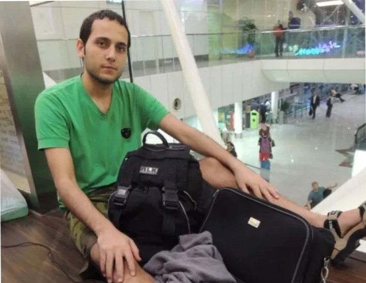 Ahmed Kanan stayed at Kuala Lumpur Airport for 54 days