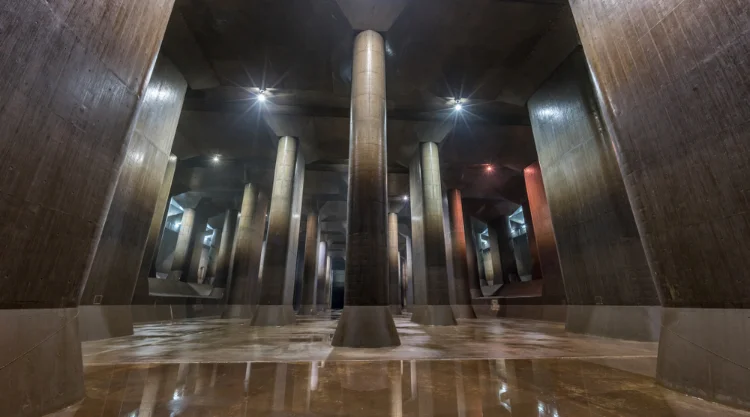 Tokyo Metropolitan Area Outer Underground Discharge Channel