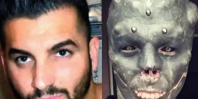Picture ‘Black Alien’ Who Transformed His Body Claims Restaurants Won’t Serve Him