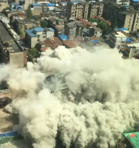 Picture China Demolishes 15 Unfinished High-Rises After Developers Run Out of Funds