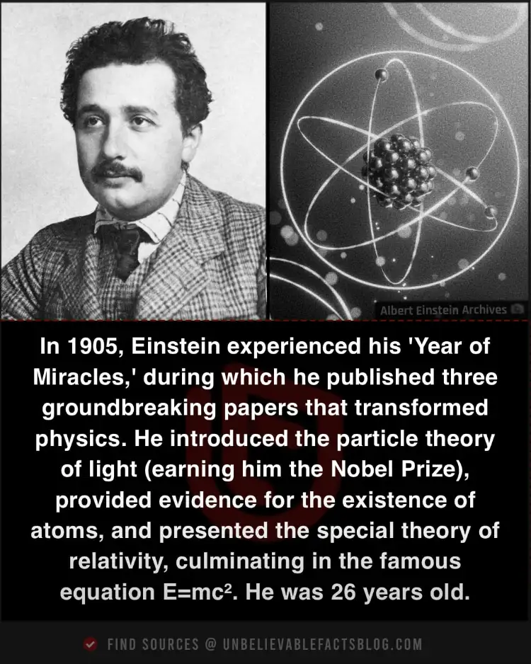 Einstein’s 1905 papers revolutionized physics