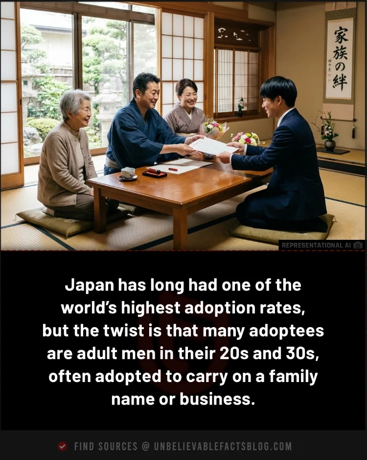 Japan has long had one of the world’s highest adoption rates