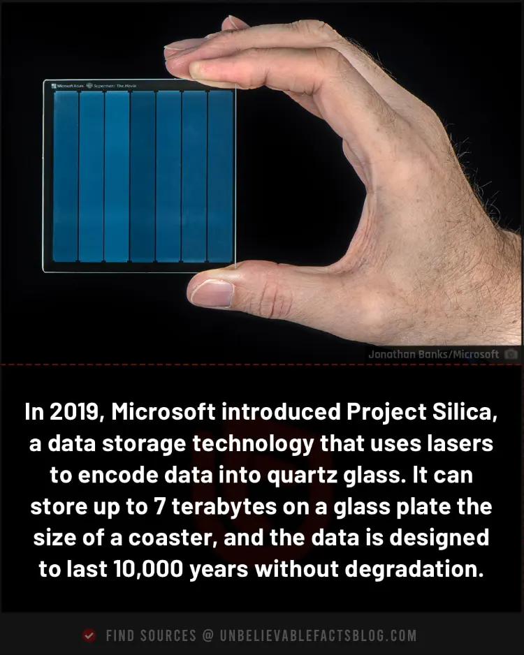 Microsoft's Project Silica