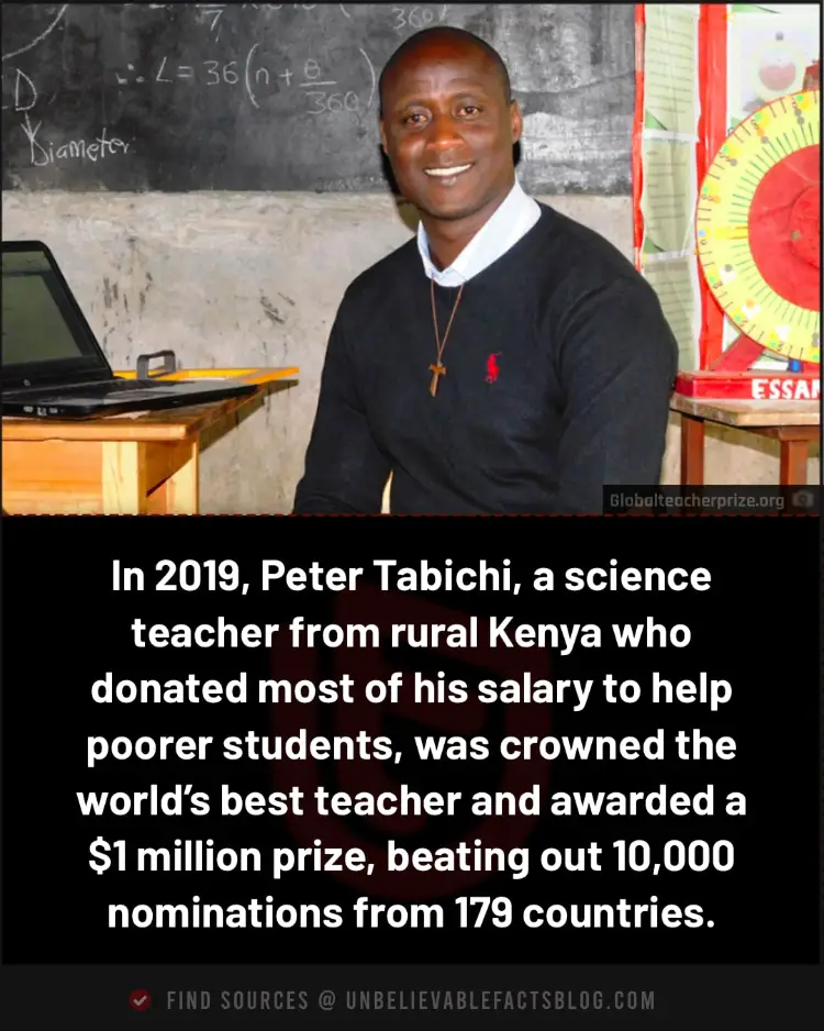 Peter Tabichi