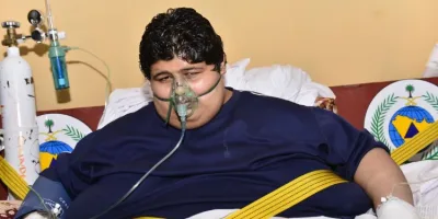 Picture Khalid bin Mohsen Shaari Set a Record by Shedding 542 kg