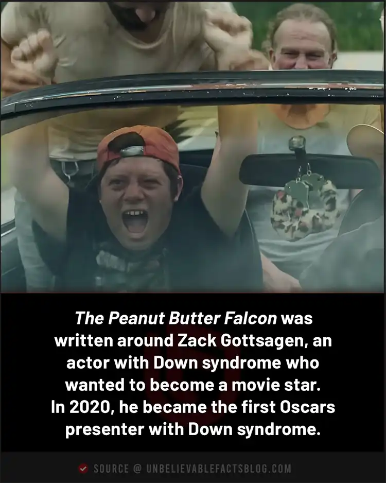 Zack Gottsagen turned his movie dream into Oscar history.