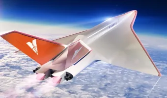Picture Hypersonic Commercial Airliner that Can Fly Six Times Faster Than The Speed of Sound