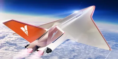 Picture Hypersonic Commercial Airliner that Can Fly Six Times Faster Than The Speed of Sound