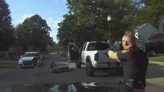 Union County Sheriff's Office dash cam captures