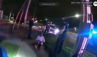 Picture Cyclist Holds His Ground As Orlando Police Stops Him