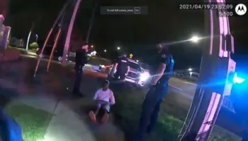 Picture Cyclist Holds His Ground As Orlando Police Stops Him