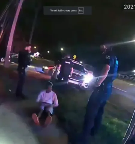 Picture Cyclist Holds His Ground As Orlando Police Stops Him