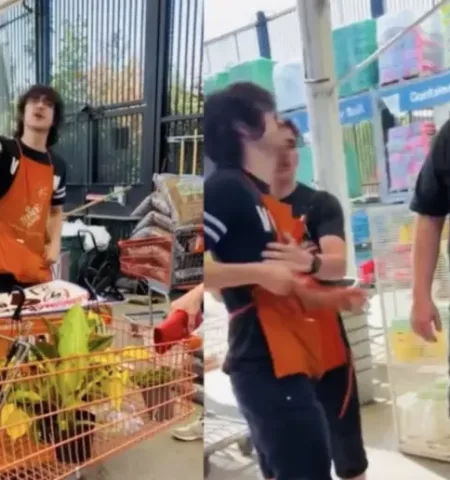 Picture Home Depot Employee Quits Job After Heated Customer Argument
