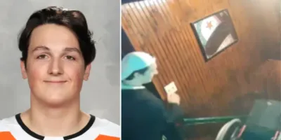 Picture Mercyhurst University Student Pushes Woman’s Wheelchair Down Flight of Stairs