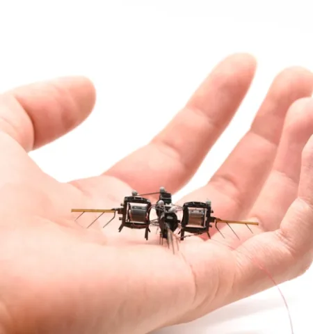 Picture MIT’s Latest Swarm of Robotic Bees Can Artificially Pollinate Flowers