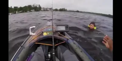 Picture Man Rescues Terrified 6-Year-Old Boy from River in Dramatic GoPro Footage