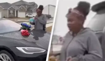 Picture Mom Surprises Ungrateful Daughter With Brand New Tesla