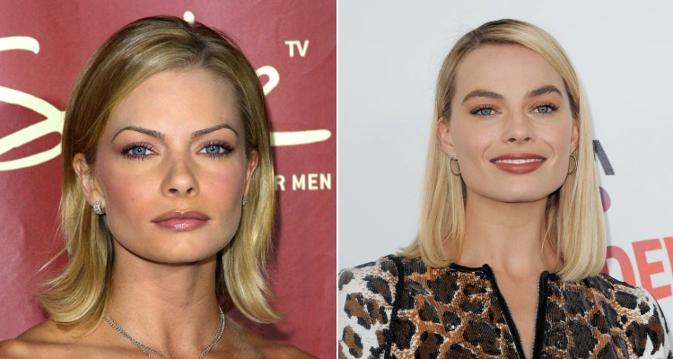Jaime Pressly and Margot Robbie Jaime Pressly and Margot Robbie
