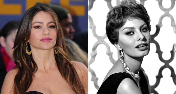 SofÃa Vergara and Sophia Loren SofÃa Vergara and Sophia Loren