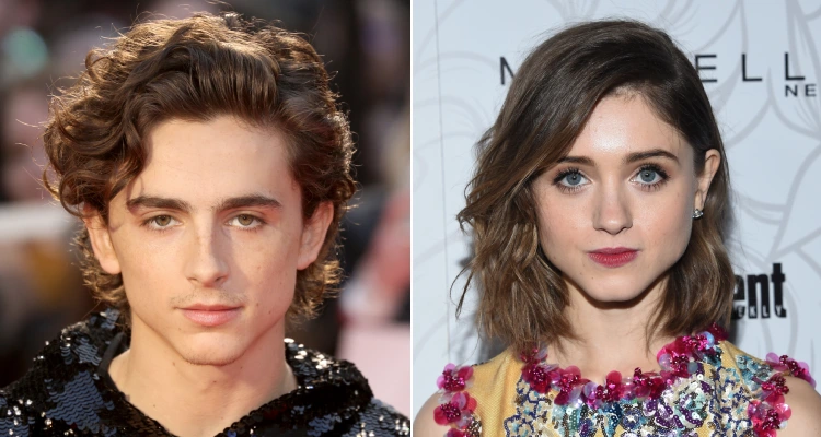 Timothée Chalamet and Natalia Dyer Timothée Chalamet and Natalia Dyer