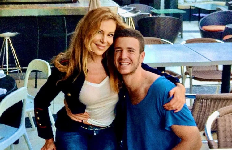 Ana Obregón and Aless Lequio Ana Obregón and Aless Lequio