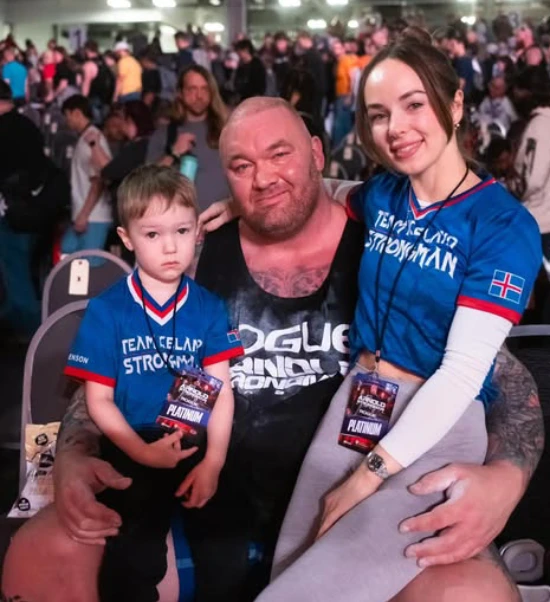 Hafthor Bjornsson and Kelsey Henson 2
