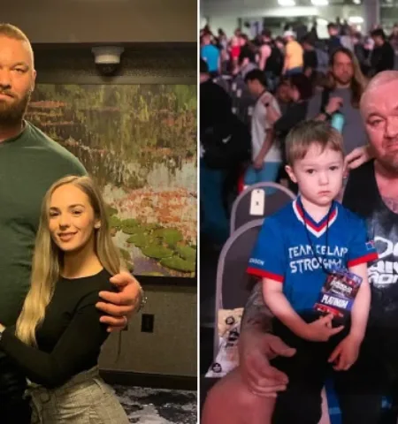 Picture “The Mountain” and Kelsey Henson Prove Their Nineteen Inch Height Difference is No Barrier to Love