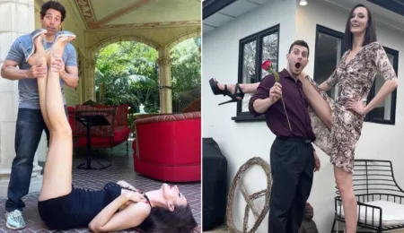 Picture The Tallest Professional Model Who Once Held a World Record for Longest Legs