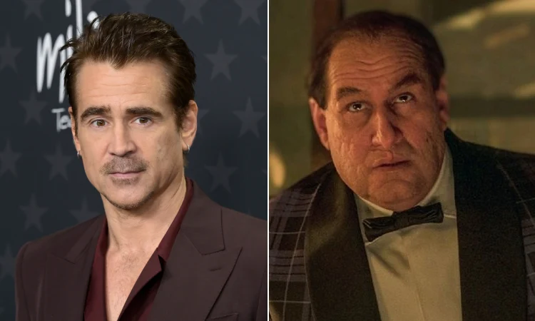 Colin Farrell as the Penguin