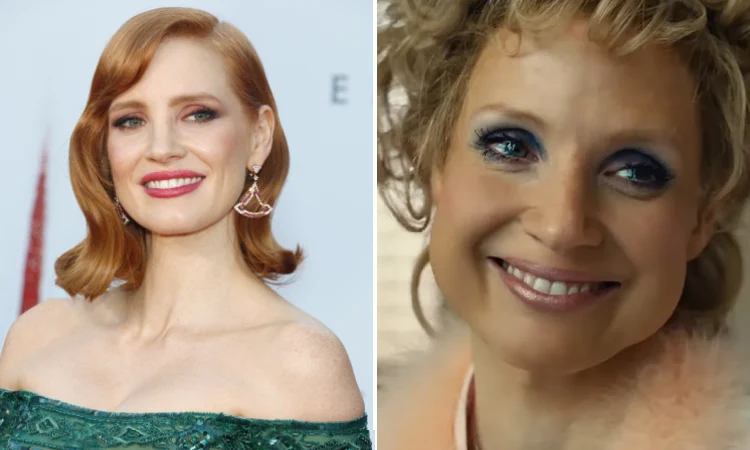 Jessica Chastain as Tammy Faye Bakker