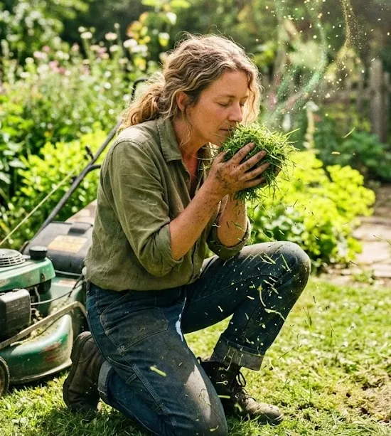 Freshly cut grass Freshly cut grass