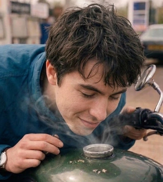 Smell of gasoline Gasoline