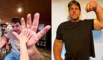 Picture The Incredible Strength of Arm Wrestler Jeff Dabe and His 20-Inch Forearms