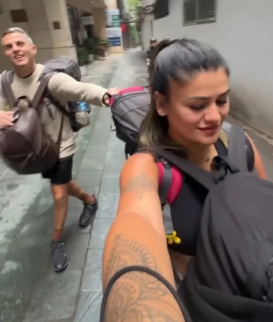 Roshni Ward and Louis Hunt Roshni Ward and Louis Hunt