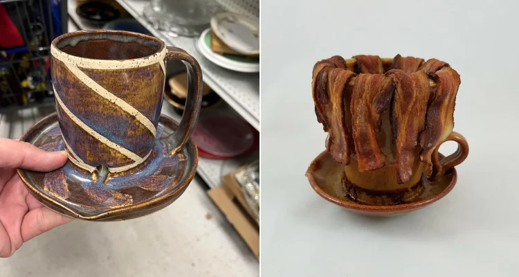 Bacon cooker Bacon cooker