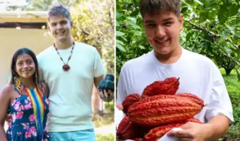 Picture American Man Moves to Ecuadorian Amazon After Falling in Love With a Shuar Woman
