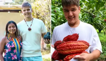 Picture American Man Moves to Ecuadorian Amazon After Falling in Love With a Shuar Woman