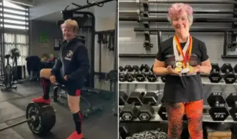 Picture At 72, British Powerlifter Is Still Squatting 100kg and Competing at the Highest Level