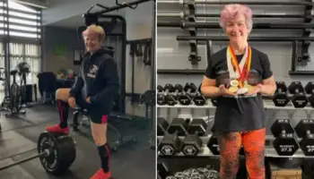 Picture At 72, British Powerlifter Is Still Squatting 100kg and Competing at the Highest Level