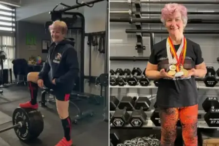 Picture At 72, British Powerlifter Is Still Squatting 100kg and Competing at the Highest Level