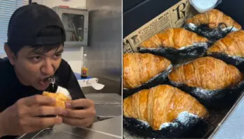 Picture Thai Bakery Makes Croissants Covered in Edible “Hair”