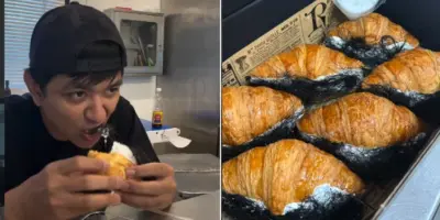 Picture Thai Bakery Makes Croissants Covered in Edible “Hair”
