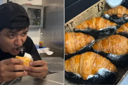 Picture Thai Bakery Makes Croissants Covered in Edible “Hair”