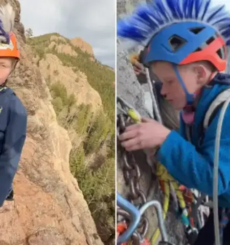 Picture Seven-Year-Old Becomes the Youngest Person to Reach the Top of El Capitan