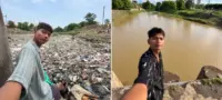 Picture Student Spents Eight Months Cleaning a River. Weeks Later, It Was Full of Trash Again.