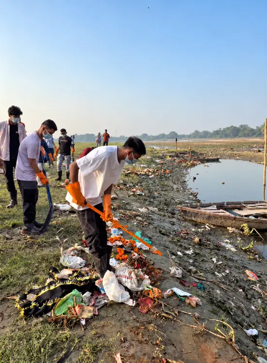 Yamuna river cleanup